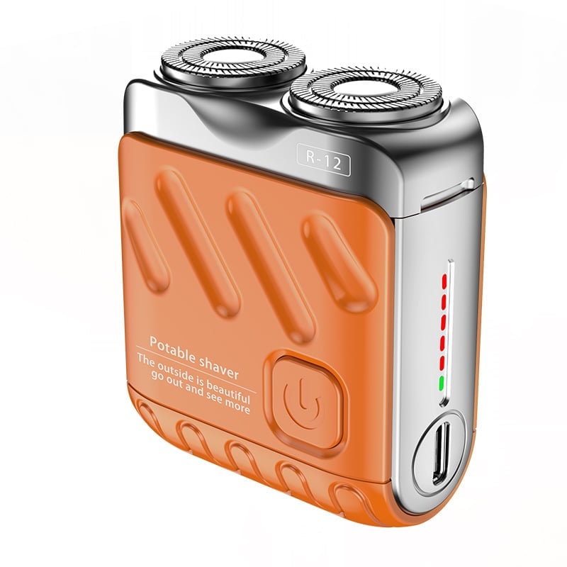 Rotary Dual-Ring Electric Shaver