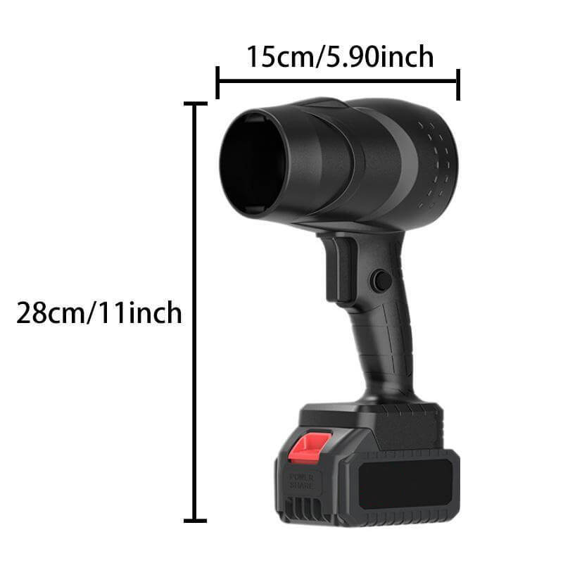 High-Pressure 4-Speed Air Blower Pro – 2-in-1 Cordless Blower & Vacuum with Flashlight, Lightweight 130000RPM Turbo Fan for Car, Home & Outdoor Use