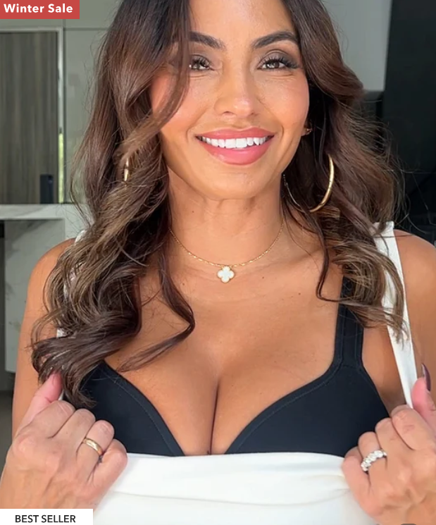 Shapermint Essentials Sweetheart Wireless Contour Bra