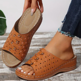 Women's Soft Comfort Sandals with Arch Support for Walking