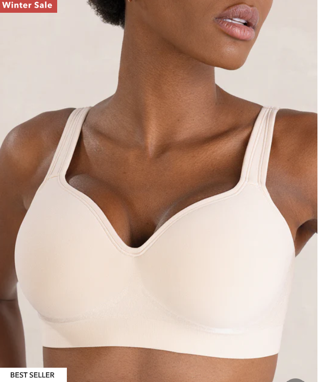 Shapermint Essentials Sweetheart Wireless Contour Bra
