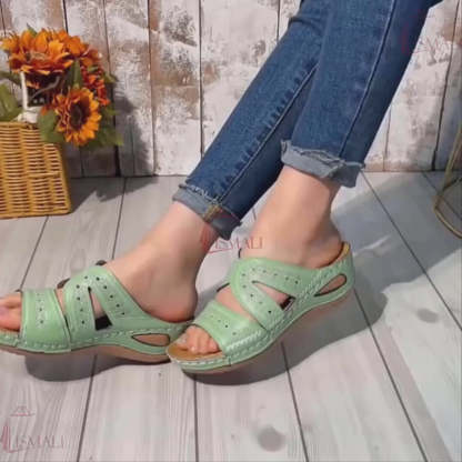 Arch Support Wide Toe Box Open Toe Sandals