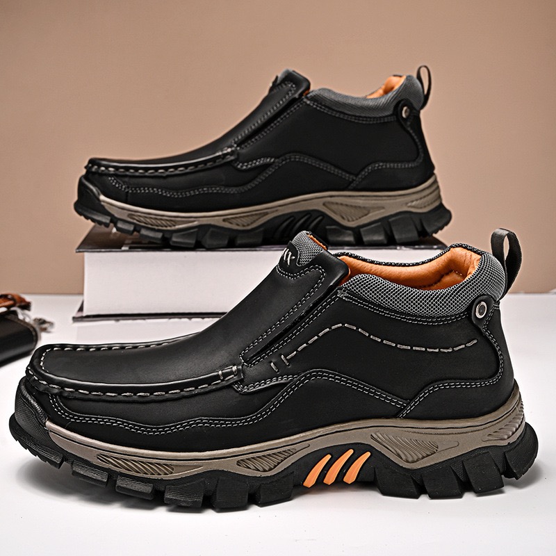 ⏰ LAST CHANCE! 45% OFF SITE-WIDE Men’s Handmade Genuine Leather Orthopedic Walking Boots Ultimate Comfort for All-Day Walking