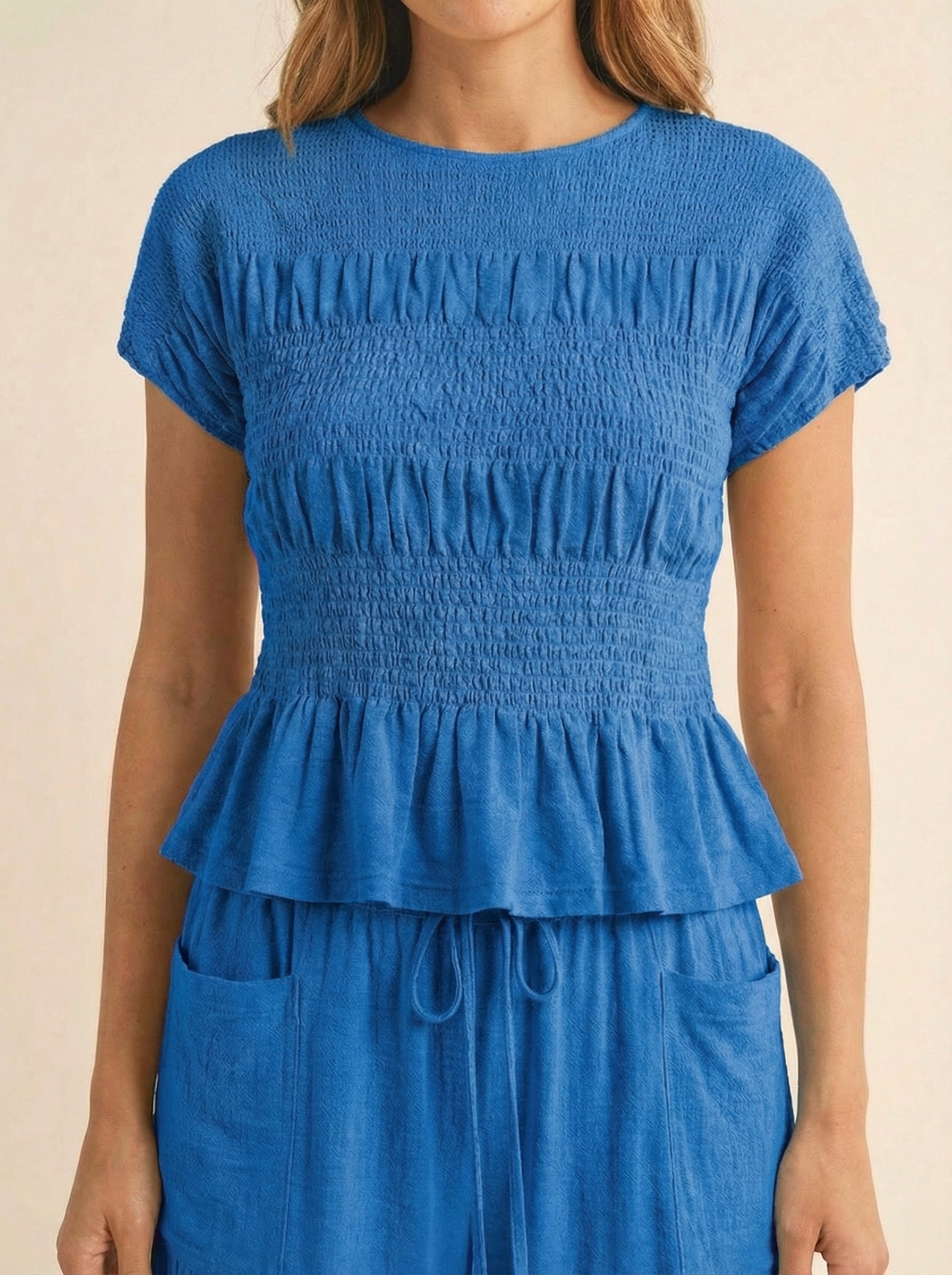 Jardin Linen Blend Two-Piece Set – Relaxed Chic Matching Outfit