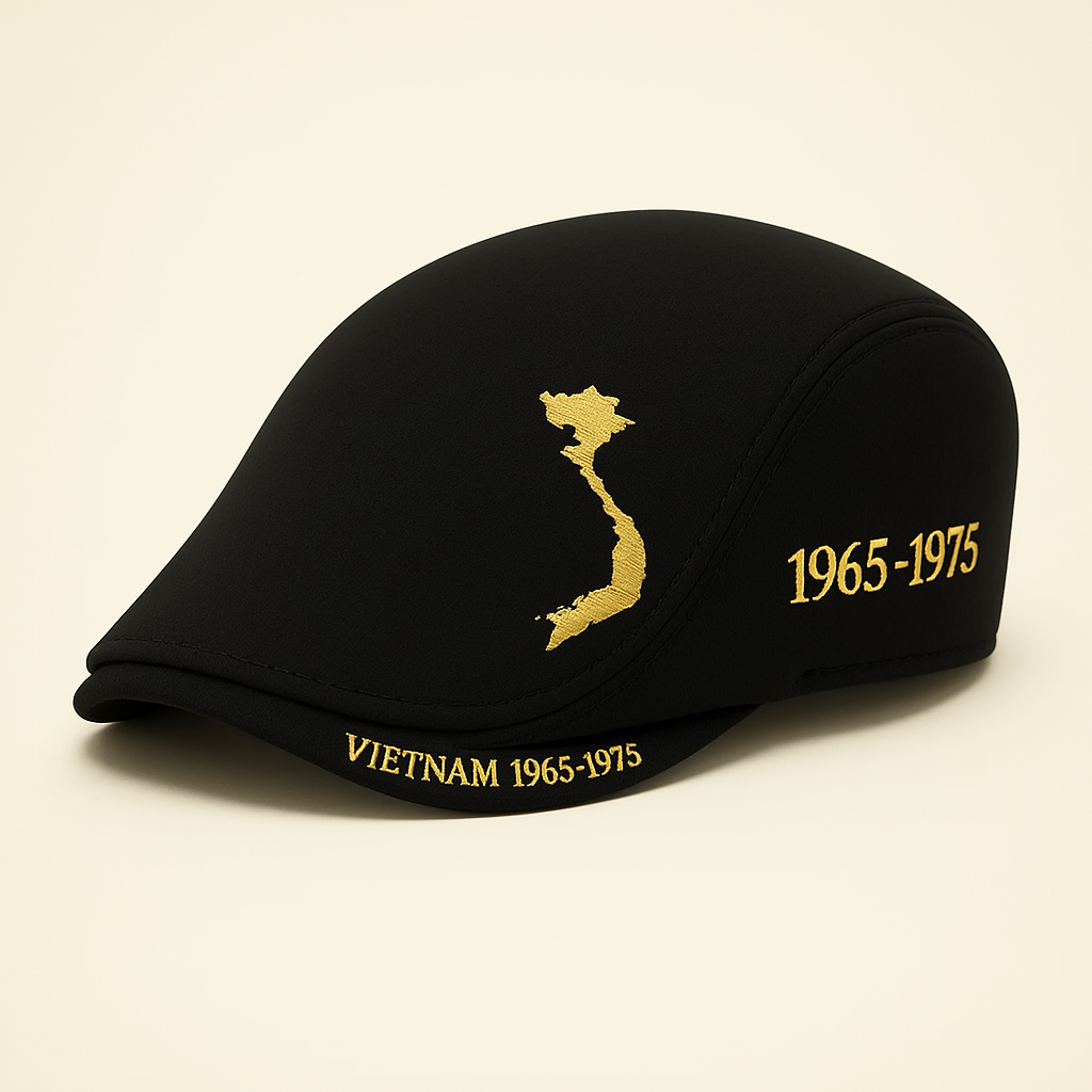 Vietnam War Veteran Hat – Vietnam Map Edition