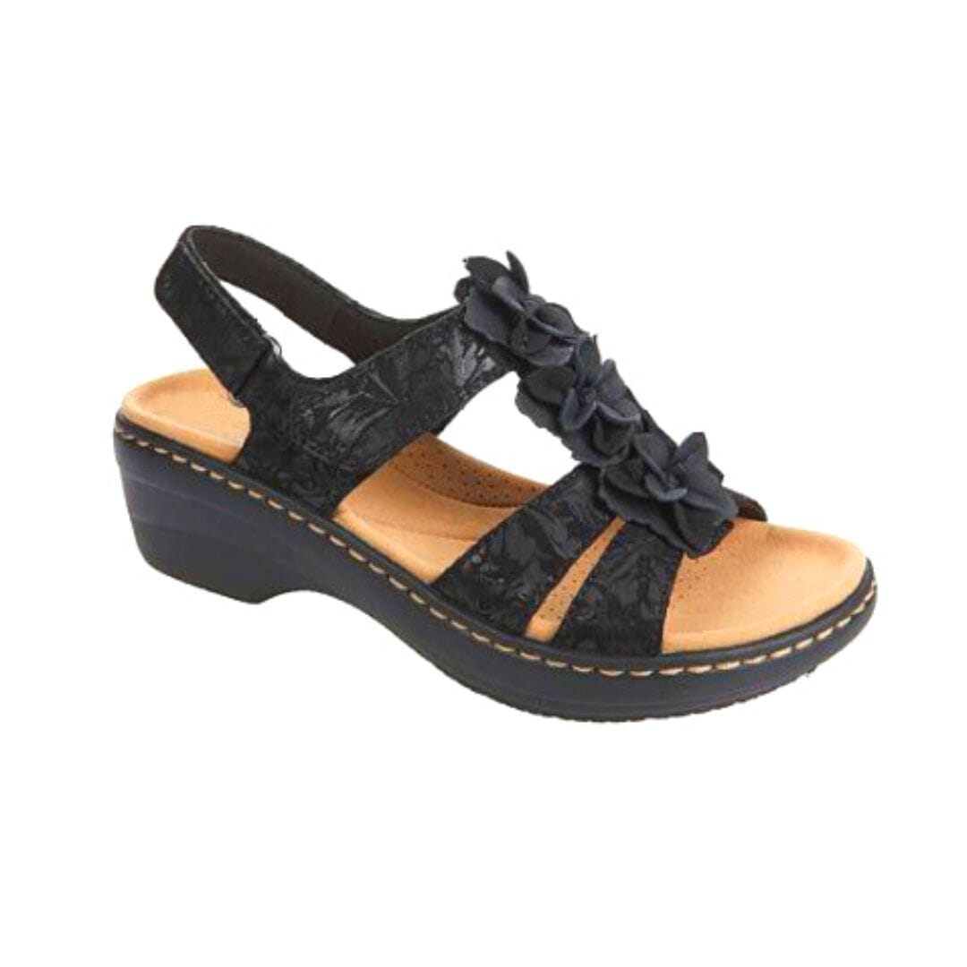 Women's Leather Arch Support Sandals for All-Day Comfort