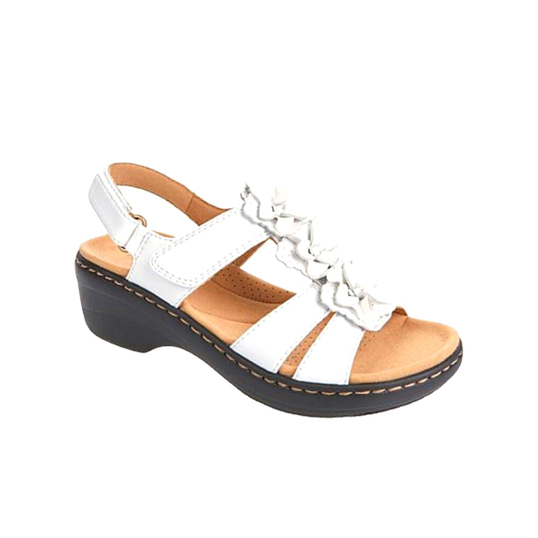Women's Leather Arch Support Sandals for All-Day Comfort