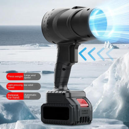 High-Pressure 4-Speed Air Blower Pro – 2-in-1 Cordless Blower & Vacuum with Flashlight, Lightweight 130000RPM Turbo Fan for Car, Home & Outdoor Use