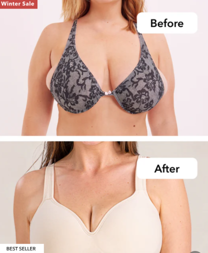 Shapermint Essentials Sweetheart Wireless Contour Bra