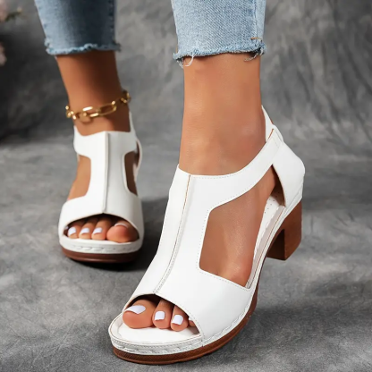 The Everything Sandal: Elegant Arch-Support Block Heels