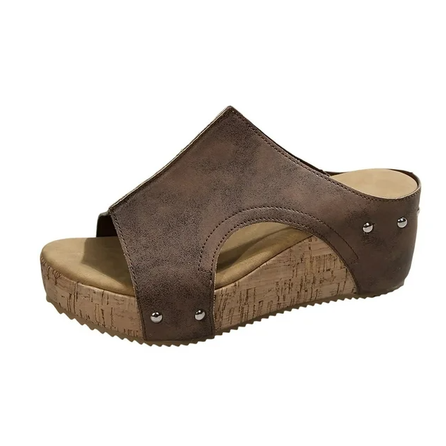 70%Off--Sandals Wedge Heel Women's Summer Comfortable Summer Shoes Traditional Shoes Trainers Barefoot Women's Sandals Wide Feet Elegant Dirndl Shoes