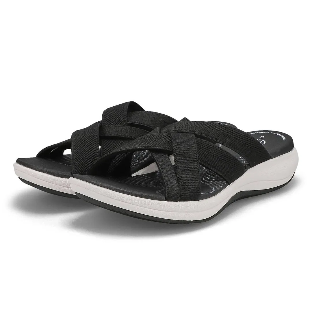 CMF Women Orthopedic Slippers Open Toe Cross Strap Breathable Arch Support Summer Beach Trendy Footwear
