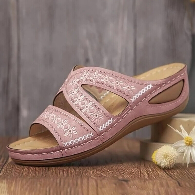 Arch Support Wide Toe Box Open Toe Sandals