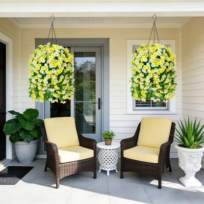 🔥70% Off Last Day🔥Ever bloom Cascades Timeless Beauty & Effortless Ambiance ,UV Resistant Artificial Petunias Flowers