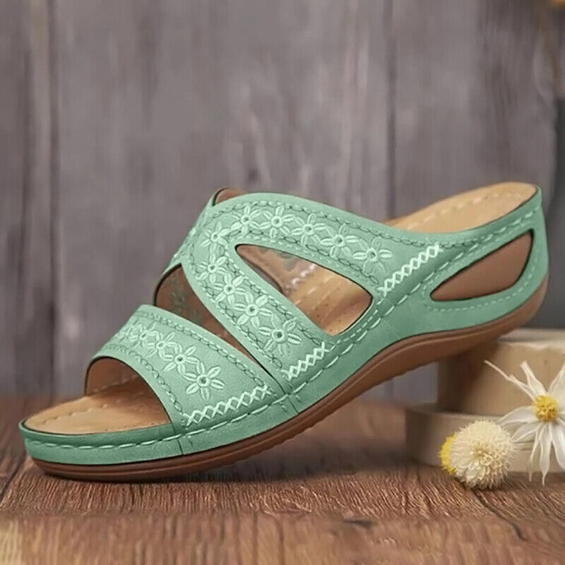 Arch Support Wide Toe Box Open Toe Sandals