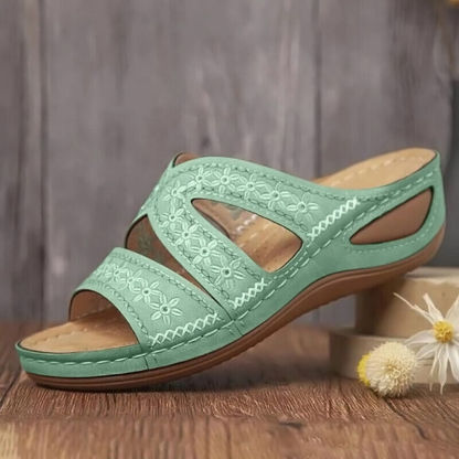 Arch Support Wide Toe Box Open Toe Sandals