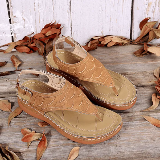 Womens Orthopedic Sandals Foot Pain Relief Comfortable Open Toe Summer Footwear