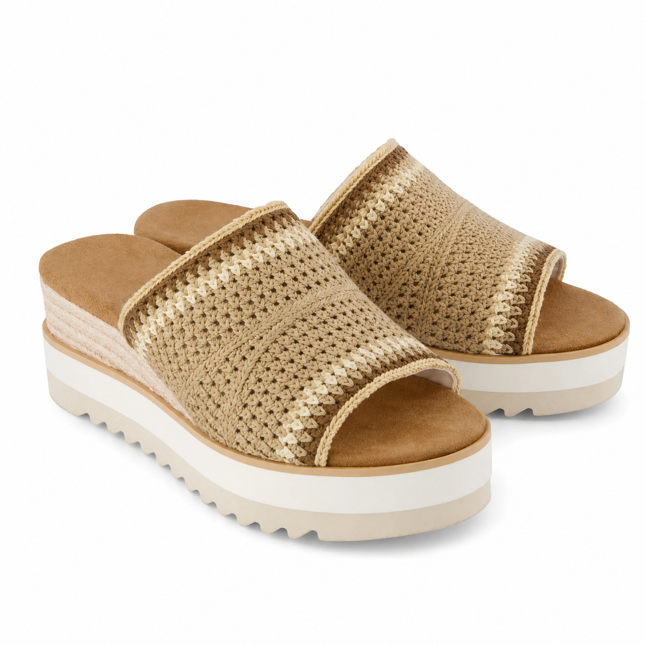 Walk on Clouds! ☁️Cushion Platform Wedge Sandals - Pain-Free All Day