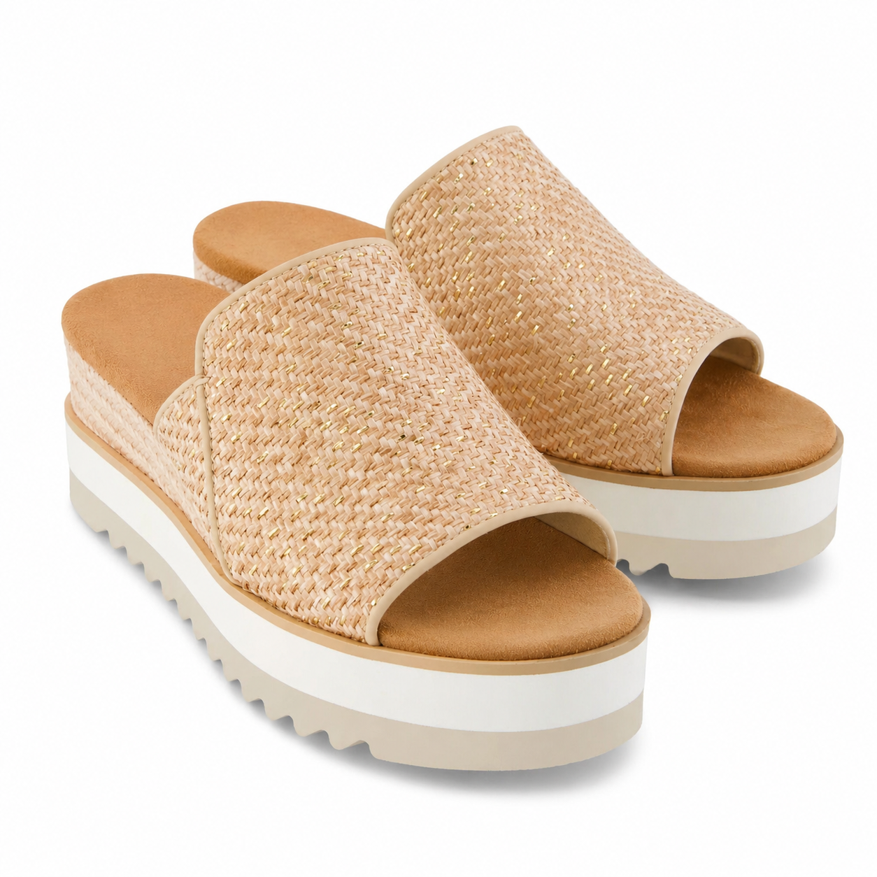 Walk on Clouds! ☁️Cushion Platform Wedge Sandals - Pain-Free All Day
