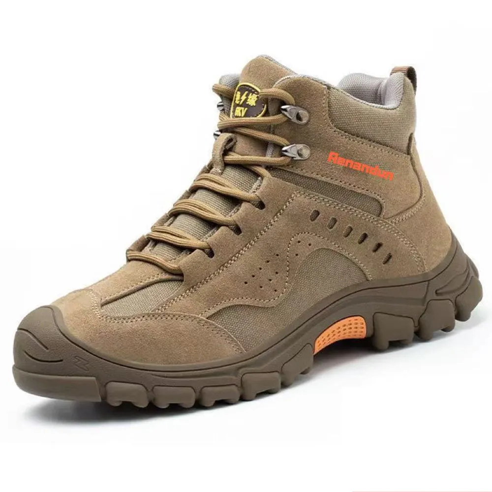 Steel Toe Shoes Lightweight Work Boots Men Women Comfortable Industrial Breathable Safety Construction Sneakers Indestructible