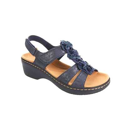 Women's Leather Arch Support Sandals for All-Day Comfort