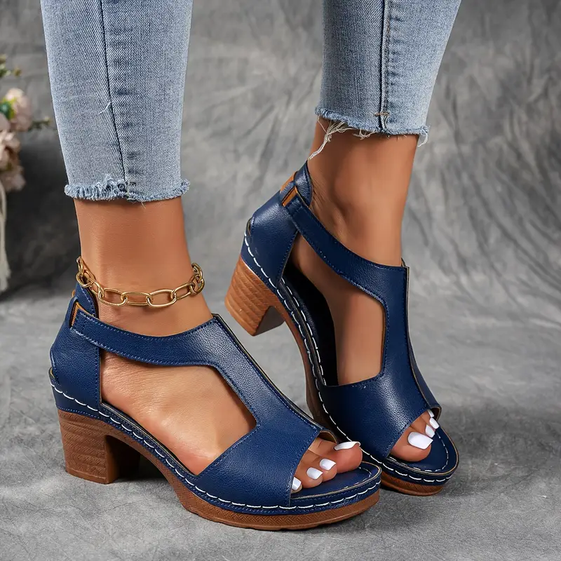 The Everything Sandal: Elegant Arch-Support Block Heels