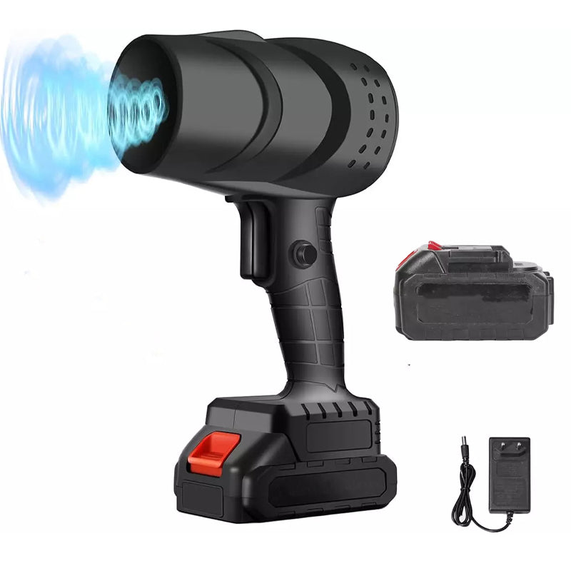 High-Pressure 4-Speed Air Blower Pro – 2-in-1 Cordless Blower & Vacuum with Flashlight, Lightweight 130000RPM Turbo Fan for Car, Home & Outdoor Use