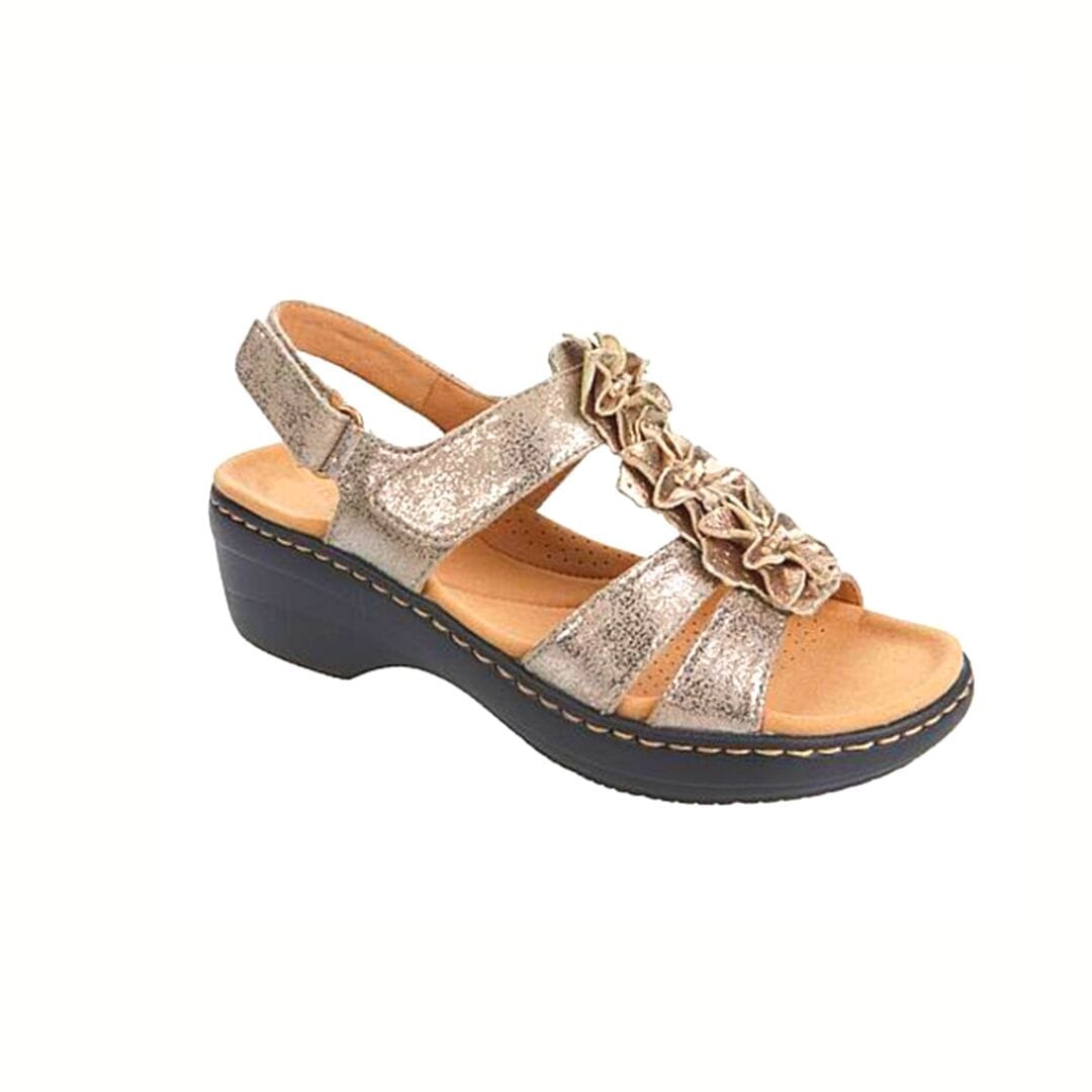 Women's Leather Arch Support Sandals for All-Day Comfort