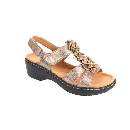 Women's Leather Arch Support Sandals for All-Day Comfort