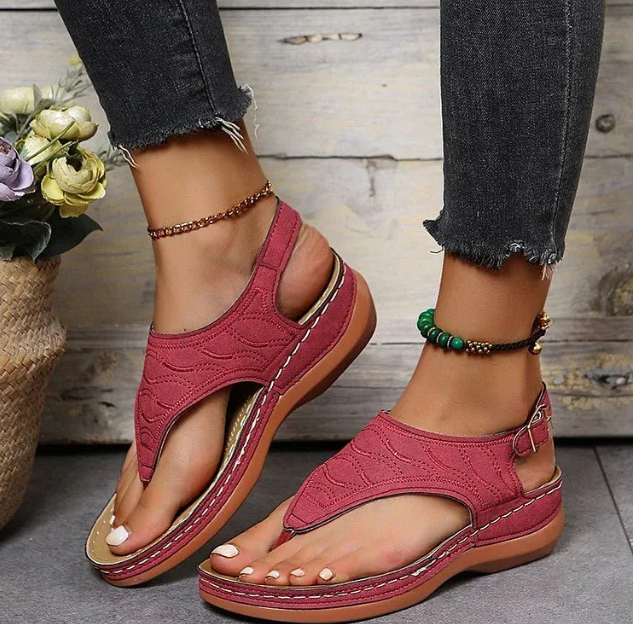 Womens Orthopedic Sandals Foot Pain Relief Comfortable Open Toe Summer Footwear