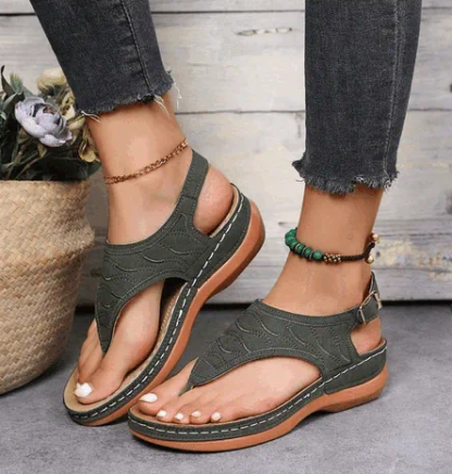 Womens Orthopedic Sandals Foot Pain Relief Comfortable Open Toe Summer Footwear