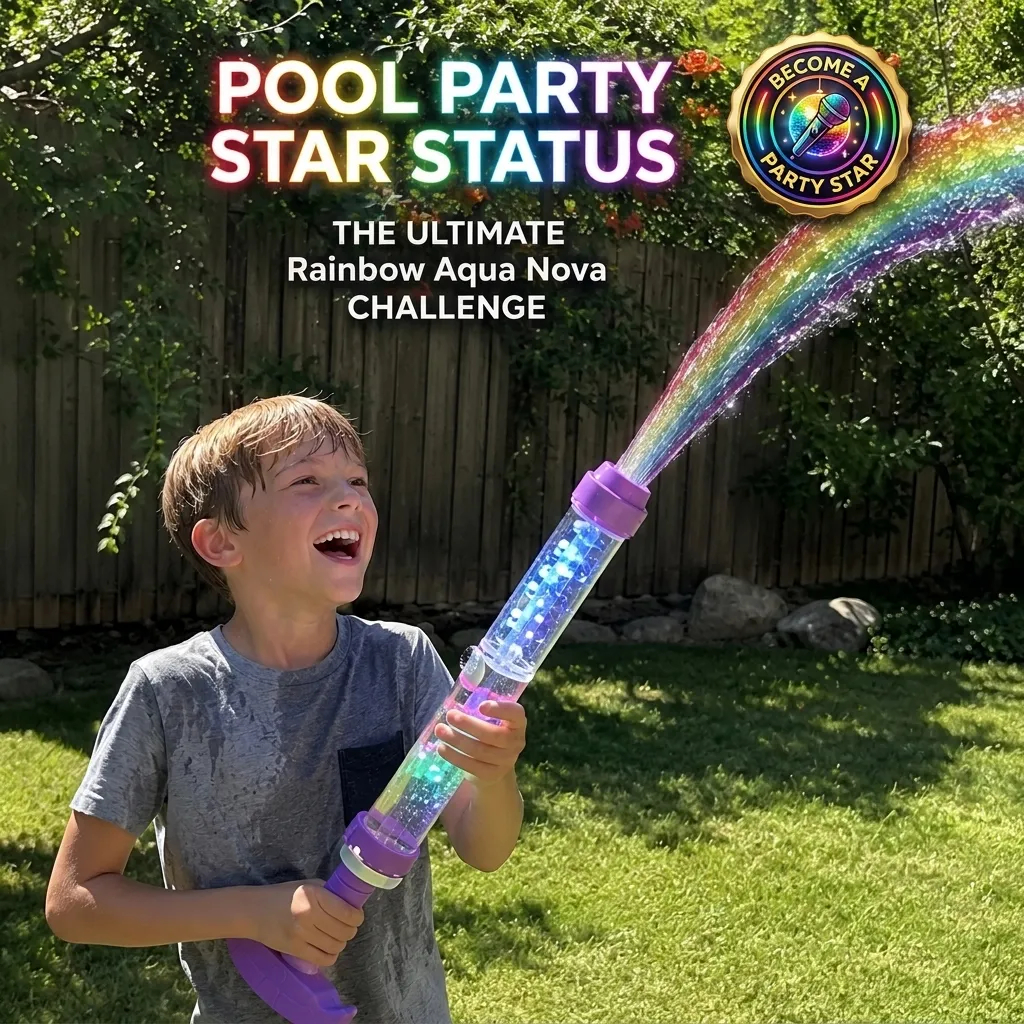 Glow Water Firework Stick - Kid-Safe Mess-Free Summer Toy (Patriotic Edition)