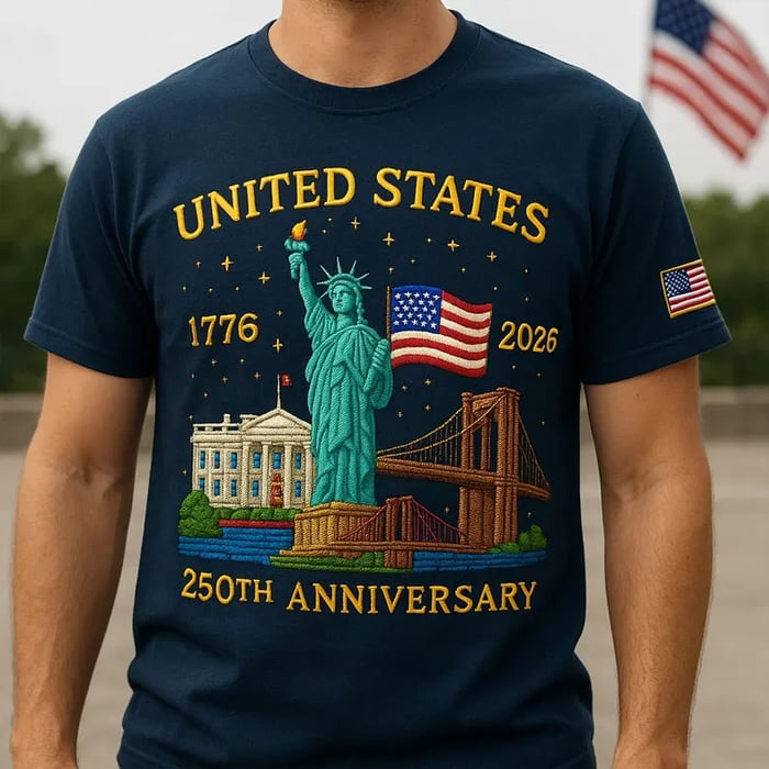 🇺🇸 Wear Freedom Proudly – U.S. 250th Anniversary T-shirt