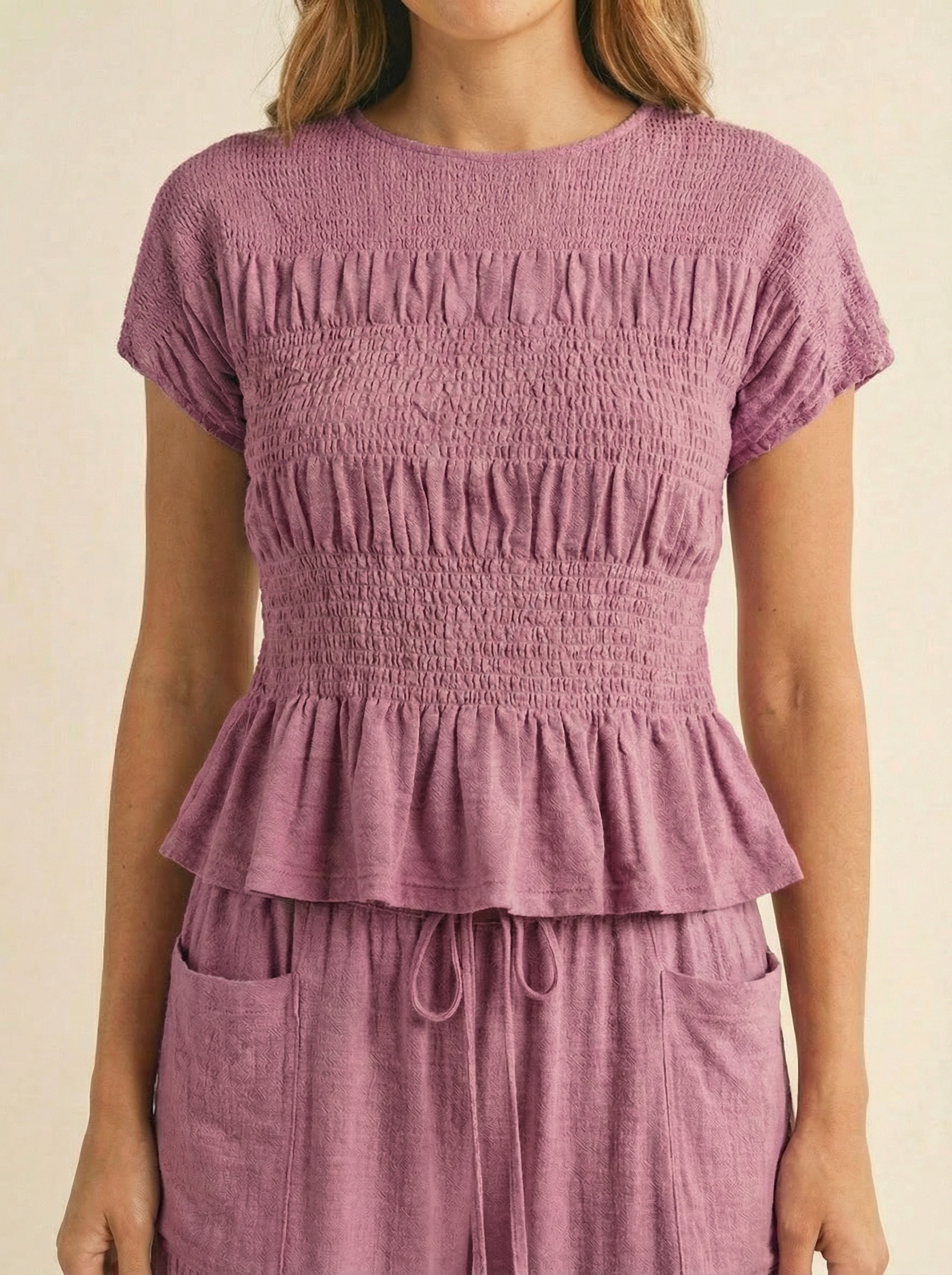Jardin Linen Blend Two-Piece Set – Relaxed Chic Matching Outfit