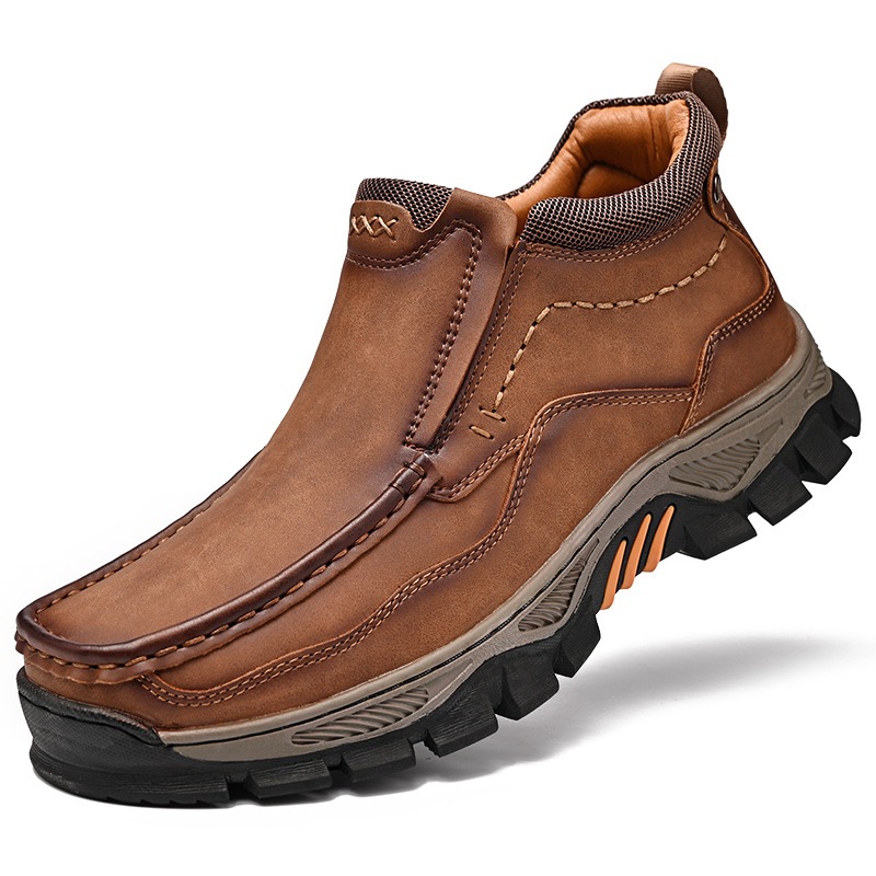 ⏰ LAST CHANCE! 45% OFF SITE-WIDE Men’s Handmade Genuine Leather Orthopedic Walking Boots Ultimate Comfort for All-Day Walking
