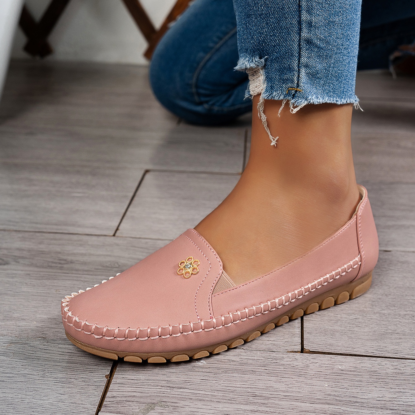 🔥Best Seller-Last Day Sale 60% OFF🔥 Orthopedic leather shoes, Lightweight, Anti-Slip, Breathable for Women