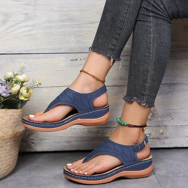 Womens Orthopedic Sandals Foot Pain Relief Comfortable Open Toe Summer Footwear