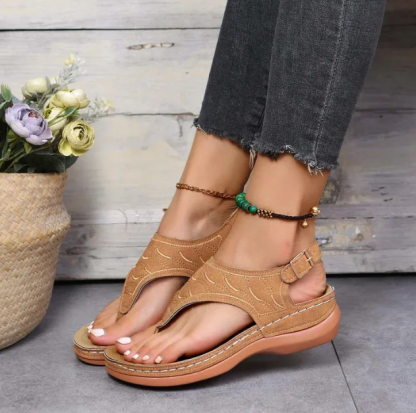 Womens Orthopedic Sandals Foot Pain Relief Comfortable Open Toe Summer Footwear