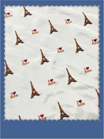 Intricate Scroll Jacquard Tencel Fabric - 032-2