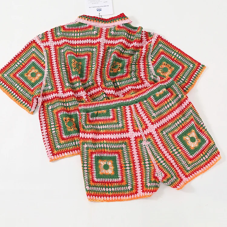 Colorful Granny Square Crochet Set - FM0102000210