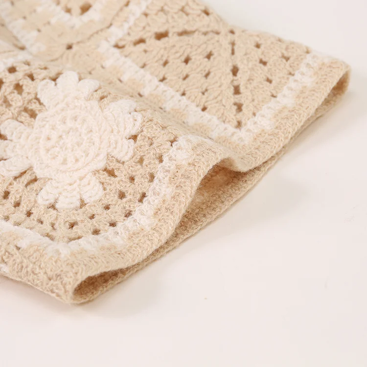 Men's Striped Crochet Sweater - FM0101000021