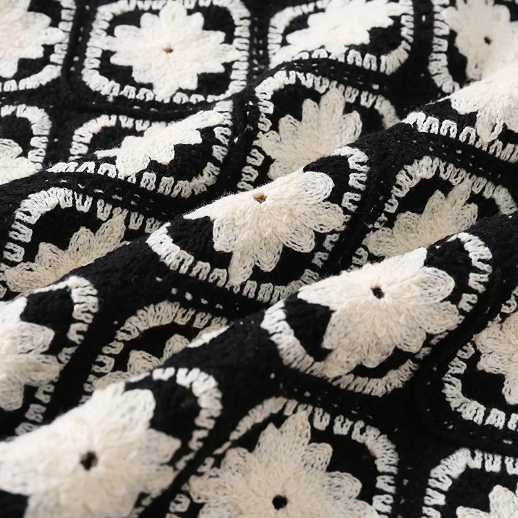 Men's Striped Crochet Polo - FM0101000050