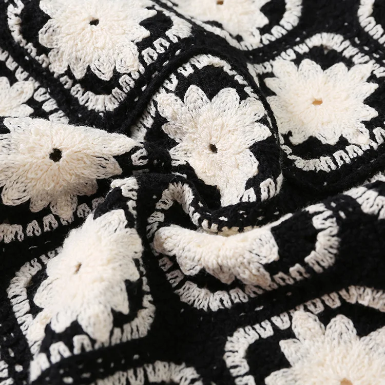 Men's Striped Crochet Polo - FM0101000050