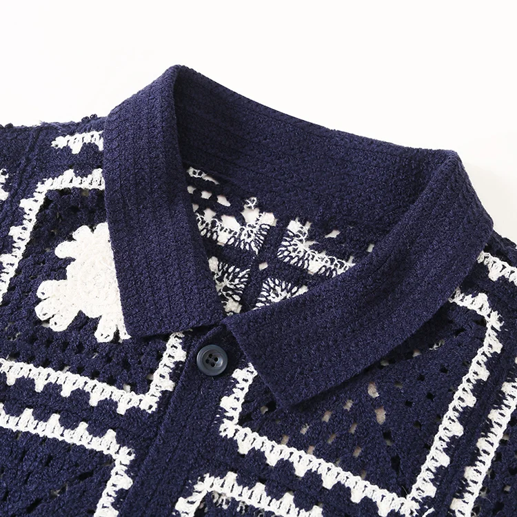 Men's Mesh-Knit Sweater - FM0101000051