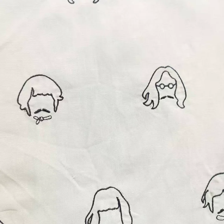 Micro Floral Jacquard Tencel Fabric - 030-2