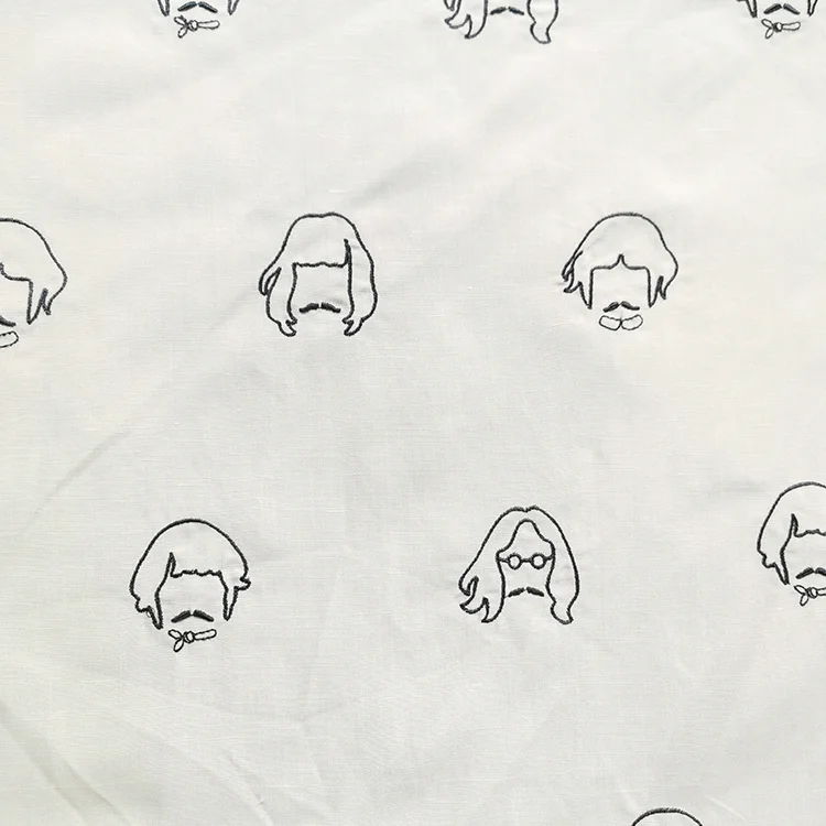 Micro Floral Jacquard Tencel Fabric - 030-2