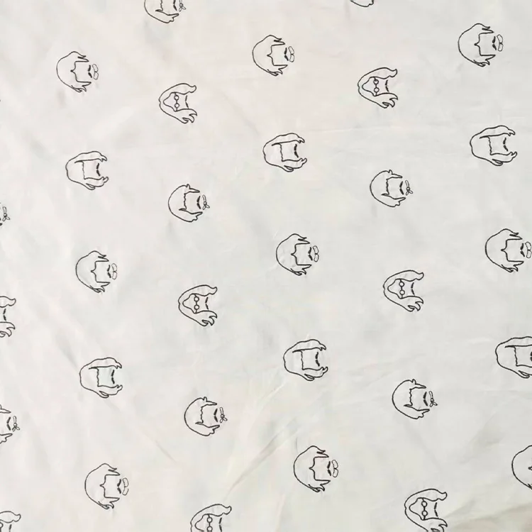 Micro Floral Jacquard Tencel Fabric - 030-2