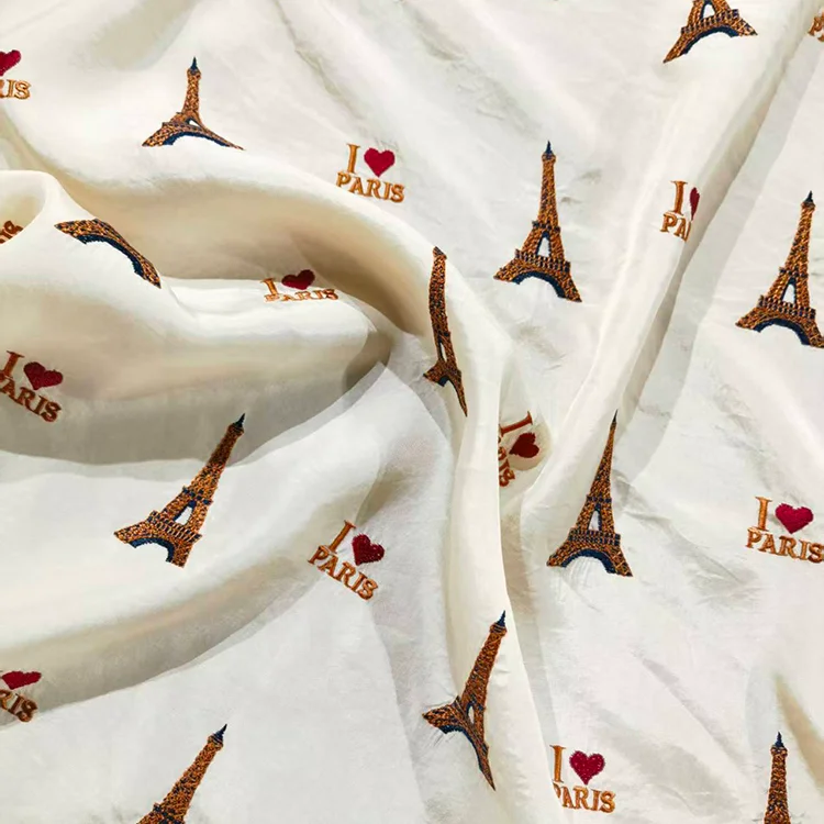 Intricate Scroll Jacquard Tencel Fabric - 032-2