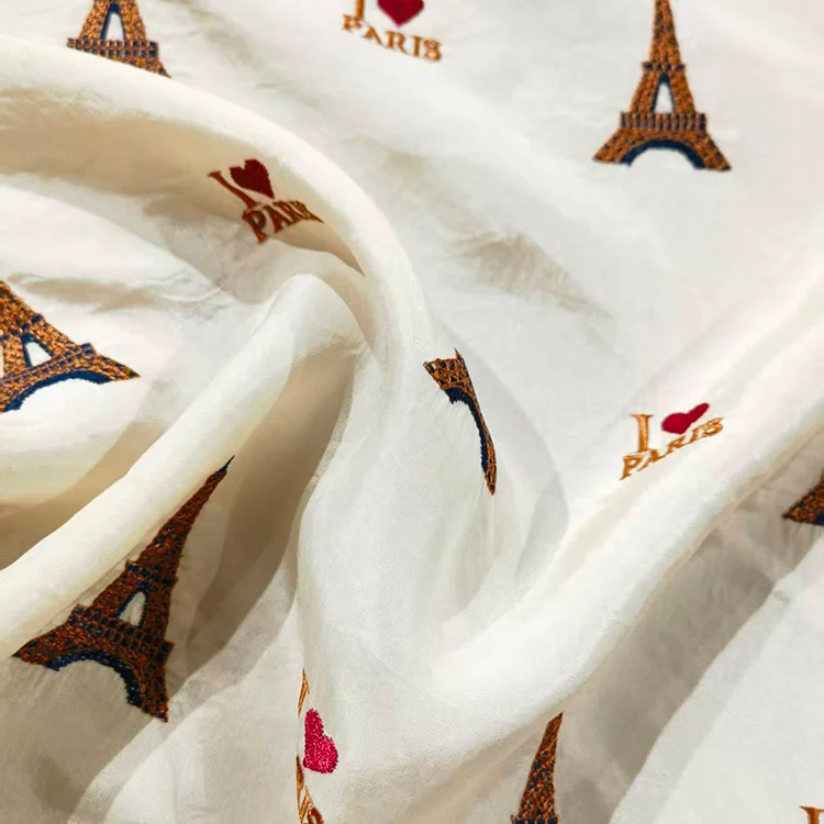 Intricate Scroll Jacquard Tencel Fabric - 032-2