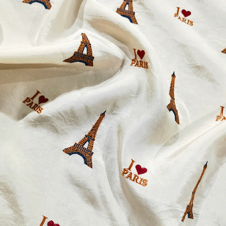 Intricate Scroll Jacquard Tencel Fabric - 032-2